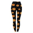 thumbnail image 4 of SwiftWear Women's Halloween Print Leggings with Tummy Control, Plus Size High Waisted Workout Yoga Pants with Butt Lifting Design Soft Stretchy S-3XL, 4 of 4