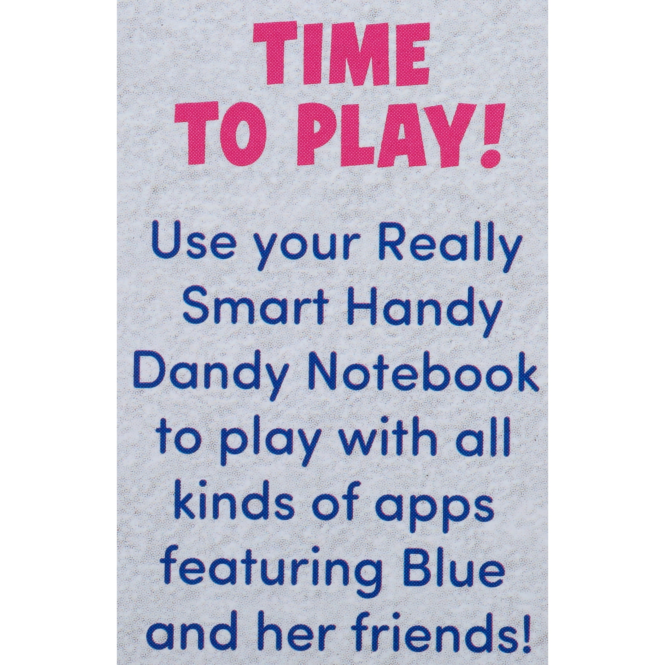 LeapFrog Blue’s Clues & You!™ Really Smart Handy Dandy Notebook