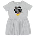 thumbnail image 3 of Inktastic Happy Birthday Daddy Party Girls Toddler Dress, 3 of 5