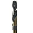 thumbnail image 2 of 47/64" Reduced Shank HSS Black & Gold KFD Drill Bit, 1/2" Shank, 3-Flat Shank, Pack of 1, 2 of 3