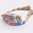 thumbnail image 6 of Ornaments Clearance! Valentine's Day Pendant Bead String Wooden Beads Tassel Colorful Decorations European and American Family Holiday Decorations Valentines Day Decorations 1X Pendant, 6 of 9