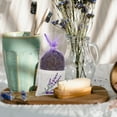 thumbnail image 3 of FELTECHELECTR 30 bolsitas vacías con estampado floral y fragancia de lavanda (nuevo estilo) - Morado claro, 3 of 4