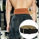 thumbnail image 3 of Cinturón de entrenamiento de cuero PU - Forma adecuada de levantamiento de pesas - Soporte para sentadillas, peso , entrenamiento cruzado Negro Macarena Cinturón de levantamiento de pesas, 3 of 7