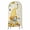 beige, variant on Gnomes Plaid Wedding Arch Cover,Stretchy Spandex Arch Backdrop Stand Covers 5 FT,Yellow Sunflower Farmhouse Bee Black Check Round Top Arched Backdrop Cover for Birthday Party Ceremony Baby Shower