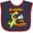 Navy and Red, variant on Inktastic Rawr I'm Two Dinosaur Boys or Girls Baby Bib