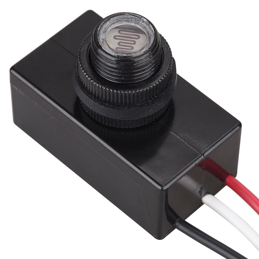 Mini Photocell Dusk to Dawn Automatic Light Lamp Switching Sensor 120~277V ℂ 