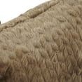 thumbnail image 3 of Blazing Needles Square Faux Fur Throw Pillows, 17", Dainty Mocha 2 Count, 3 of 3