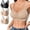B Black, variant on HAPIMO Bras for Women 3 Pack No Underwire Supportive Comfortable Bra Everyday V Mesh Bralette T Shirt Bra Lightweight Casual Sports Bras Gray XXXXL