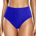 thumbnail image 1 of Swim Pants for Women Casual High Rise Solid Color Split Design Plus Size Swim Trunk Swimwear Bottom, 1 of 3