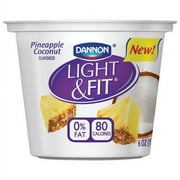 Dannon Light & Fit Yogurt, 6 oz