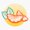 1pcs, variant on Orange Citrus Slice Wedge Juicy Shiny Fruit Kawaii Er, Phone Decal Water Bottle Stickers Car Decals, Funny Birthday Gift