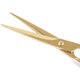 thumbnail image 2 of Elegantes tijeras multiusos en acrílico dorado de primera calidad y acero inoxidable para oficina, hogar, escuela y manualidades (16,5 cm), 2 of 5