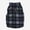 Black Grey Plaid, variant on Dog Sweater Soft Fleece Vest with Leash Ring Plaid Warm Winter Pet Clothes Dog Pullover Jacket for Dogs Cats Winter Chihuahua Pet Indoor Outdoor Use