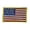Yellow Red White & Blue, variant on Tactical USA Flag Patch with Velcro Backing