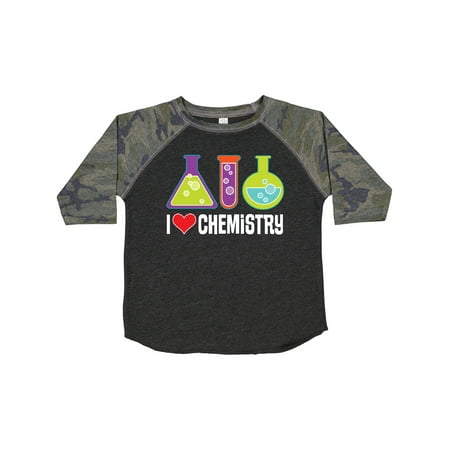 

Inktastic I Love Chemistry Science Gift Toddler Boy or Toddler Girl T-Shirt