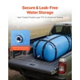 thumbnail image 4 of 35 Gallon Large Capacity TPU Soft Water Storage Bladder Portable Collapsible Leakproof Wear Resistant RV Water Tank for Camping Irrigation Outdoor Use, 4 of 6