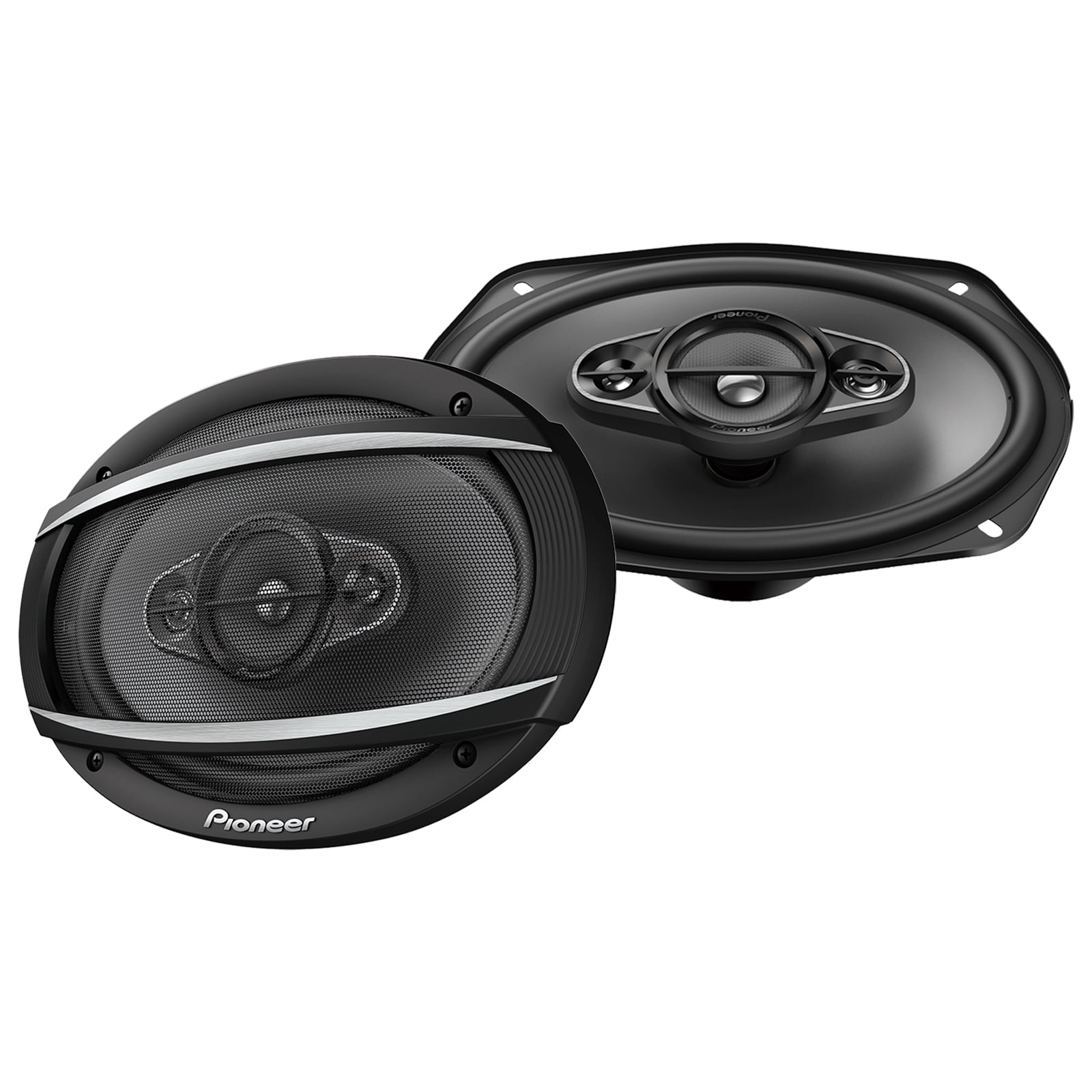 Pioneer TS-A6967S A-Series 6x9" 4-Way 450 Watts Max Power Black Car Audio Speakers (Pair)