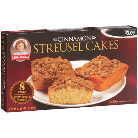 cinnamon streusel coffee cake little debbie