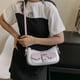 thumbnail image 2 of Bolso bandolera para mujer, bolsos de hombro para mujer, bolsos de hombro, bolsos para mujer, bolsos pequeños tipo hobo con forma de bola de masa, bolso de mano de piel vegana para mujer, 2 of 6