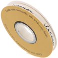 thumbnail image 2 of Packaging Decorative Ribbon Ribbon for Craft Projects Polyester Beige Designed for Home Decor 1roll, 2 of 4