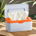 thumbnail image 5 of Wipes Dispenser, Holder Storage Box with Cover for Storing and Dispensing Wipes, Easy-Open & Close Keep Wipes Clean for Home Kitchen Tabletop Decor 2PCS, 5 of 8