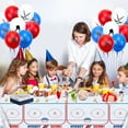 thumbnail image 7 of Hockey Party Decorations - 3 Pcs Ice Hockey Tablecloths, 18 Pcs Hockey Balloons Disposable Plastic Ice Hockey Rink Table Cover for Sports Event Game Day Hockey Birthday Party Supplies, 7 of 7