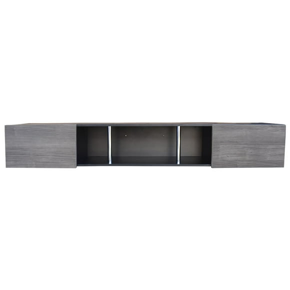 Mueble para TV de 65 Hogare Centro De Entretenimiento Flotante Color Negro Gris