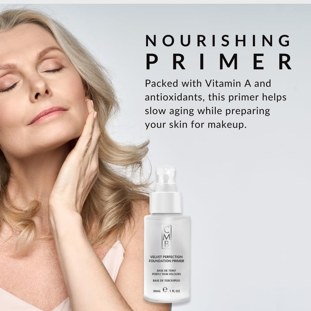 Color Me Beautiful Velvet Perfection Primer, Hydrating Primer Makeup Form, Hyaluronic Acid 1fl/30ml