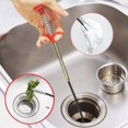 Xinyolin Pipe Unclogger Hair Drain Clog Remover Tool Elastic Handle ...