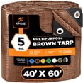 thumbnail image 1 of Tarp Xpose Safety 12 x 18 mm, polietileno marrón de 5 mm, 1 of 9