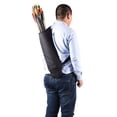 thumbnail image 2 of S SERENABLE Hunting Holder Pouch Bag w/ Shoulder Strap Back Quiver BLK Black, 2 of 6