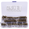 thumbnail image 2 of Baby Bed Screws Bolts Kit,Hex Drive Socket Cap Nuts Assortment Kit,for Crib Chairs,M6 100Pcs, 2 of 8
