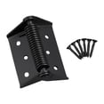 thumbnail image 1 of GROWTH TANK Self Closing Spring Door Hinge Automatic Door Closer Hinge for Fence Kitchen Black, 1 of 9