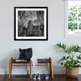 thumbnail image 3 of Art.com Formations Along Wall Of Big Room, Crystal Spring Home Carlsbad Caverns NP New Mexico. 1933-1942 Art Print by Ansel Adams, Black Frame Wall Art, 38" x 38", 3 of 5