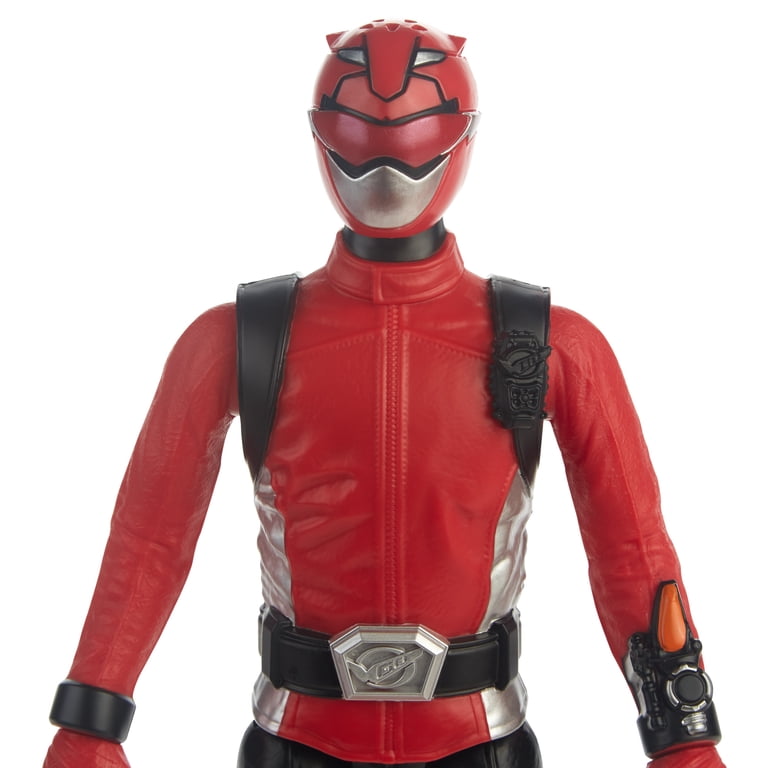Hasbro Power Rangers Beast Morphers - Action Figure Red Ranger Da 30 Cm - Giocattolo Ufficiale Per Bambini E Collezionisti