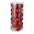 thumbnail image 2 of 24Pcs 30mm Christmas  Tree Ball Bauble Hanging Home Party Ornament Decor, 2 of 3