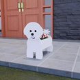 thumbnail image 5 of Maceta bonita para plantas con forma de perro, maceta con flores animales para decoraciones de jardín, producto en oferta, 5 of 5
