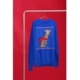 thumbnail image 5 of Old Glory Mens Big Giraffe Scarf Ugly Christmas Sweater Long Sleeve Sweatshirt, 5 of 6