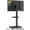 Black, variant on Mobile TV Stand with Power Outlets&Shelf, Floor Portable TV Stand with Wheels for 27-65Inch LCD LED OLED Flat/Curved Panel Screen, Swivel,Height Adjustable& Base, RollingTV Cart White