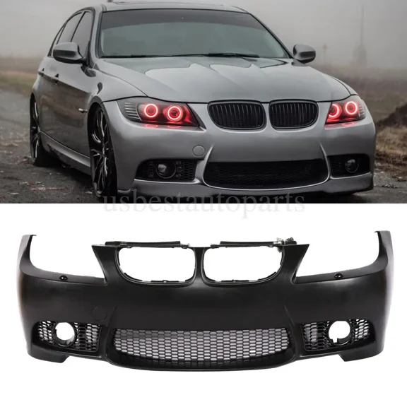 Front Bumper M3 Style No PDC for BMW 3Series E90 2009-2011 w/o Fog light
