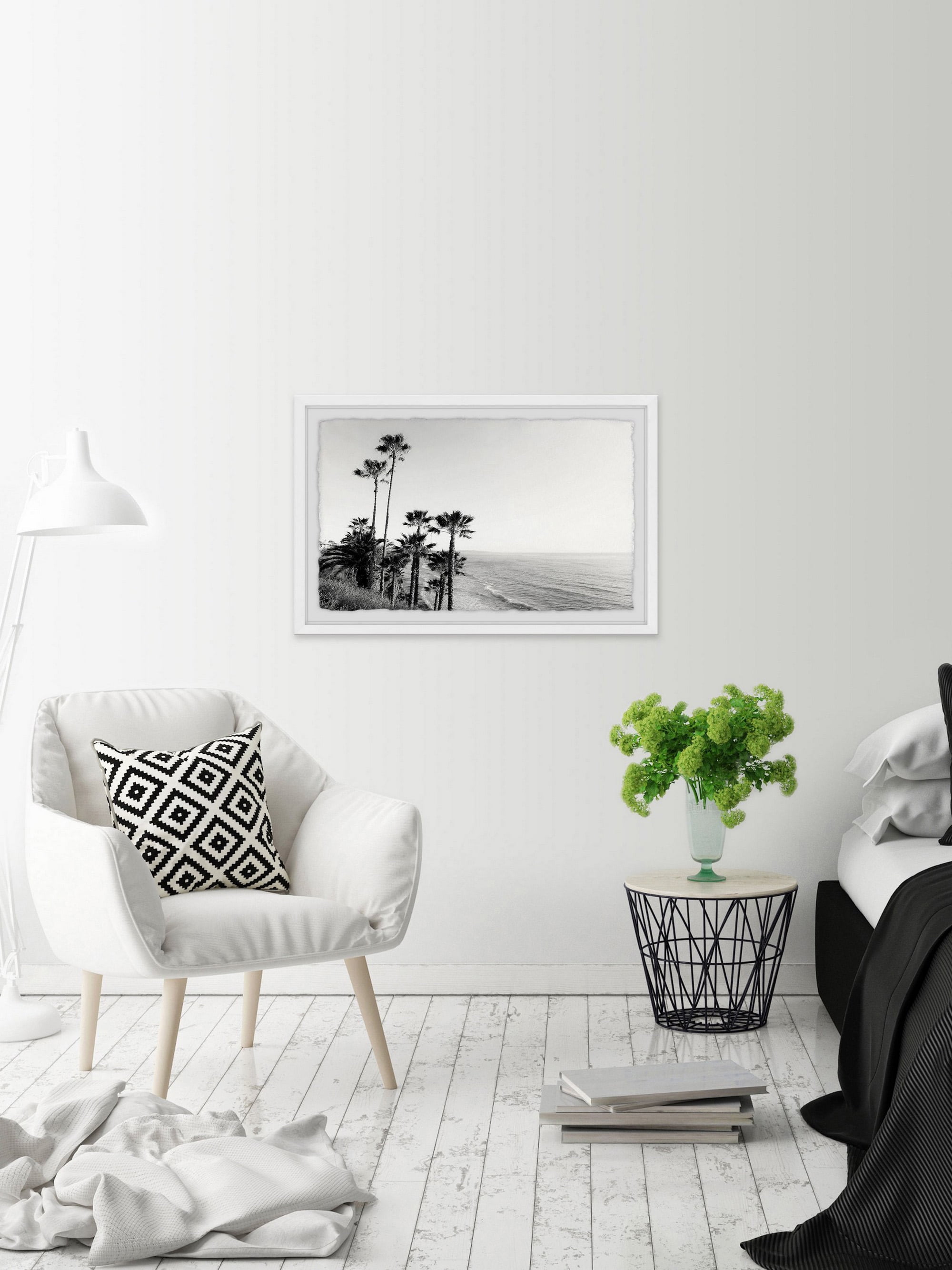Hillside Blues II Framed Painting Print