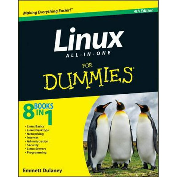 Pre-Owned Linux All-in-One For Dummies (Paperback) 0470770198 9780470770191