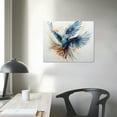 thumbnail image 3 of COMIO  Blue Bird Flying Wings Canvas Wall Art, 3 of 4