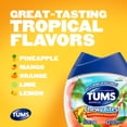 thumbnail image 3 of Tums Chewy Bites Tropical Fruit Smoothie Antacid Tablets, Heartburn Relief - 32 Count, 3 of 10