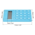 thumbnail image 2 of Uxcell Desktop Calculator, 8 Digit LCD Display Portable Desk Calculator Standard Function Style 2, Blue, 2 of 6
