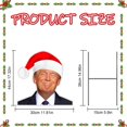thumbnail image 3 of Christmas Sign Decorations Won Cutout Funny Cute Yard Sign Santa Outdoor Christmas Decor, 3 of 8