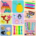 thumbnail image 6 of 108 Pcs Party Favors for Kids 4-8 8-12, Pop Fidget Toys, Treasure Box for Classroom, Pinata Filler, Goodie Bag Stuffers, Prize Box, Treasure Chest, Classroom Prizes, 6 of 7