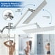 thumbnail image 3 of Regaderas para Baño con Brazo Extensible, 10" Cabeza de Ducha con Shower Head de Mano, [No Requiere Perforación], Regadera de Telefono para Baño de Alta Presion, con Accesorios, para Hogar, Hotel, 3 of 7