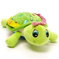 Buckle Toy - Belle Turtle - Toddler Early Learning Plush Travel Activity