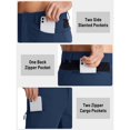 thumbnail image 7 of TACVASEN Mens Quick Dry Water Resistant Outdoor Golf Hiking Shorts Lightweight Breathable Strech Ripstop Cargo Work Shorts with Multi-Pockets, Royal Blue, 32, 7 of 7